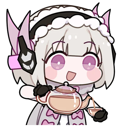 ☕️ Стикер «Random Chibi» для Telegram