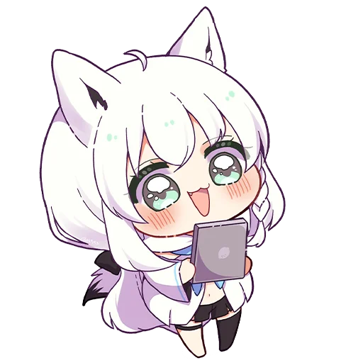😳 Стикер «Random Chibi» для Telegram