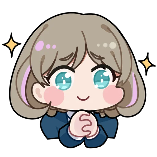 ✨ Стикер «Random Chibi» для Telegram
