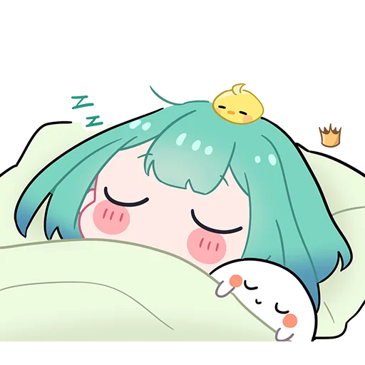 😴 Стикер «Random Chibi» для Telegram