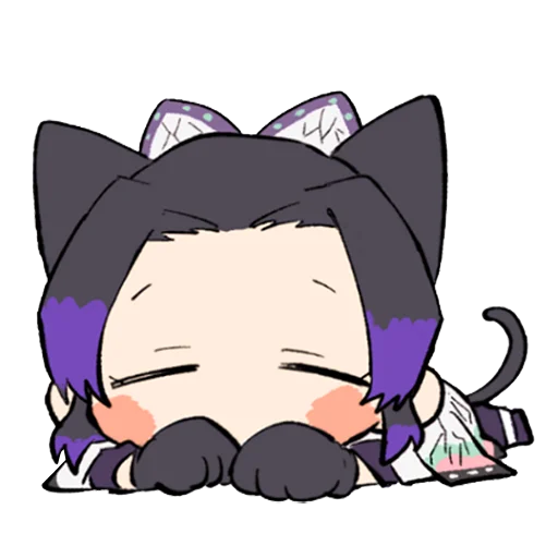 😴 Стикер «Random Chibi» для Telegram