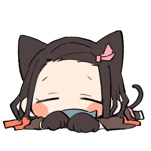 😴 Стикер «Random Chibi» для Telegram