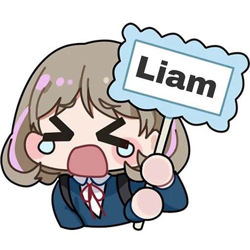 🥺 Стикер «Random Chibi» для Telegram