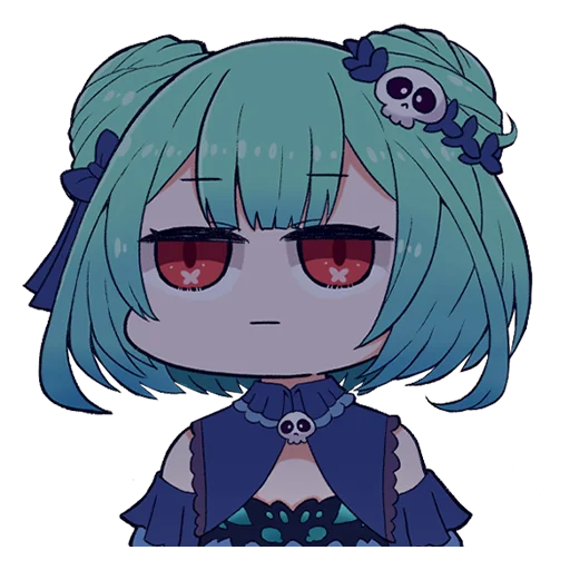 😐 Стикер «Random Chibi» для Telegram