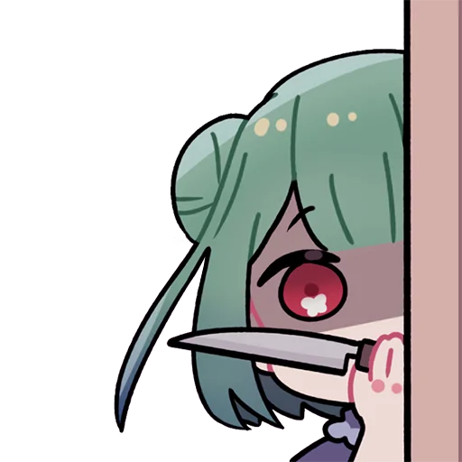 😈 Стикер «Random Chibi» для Telegram