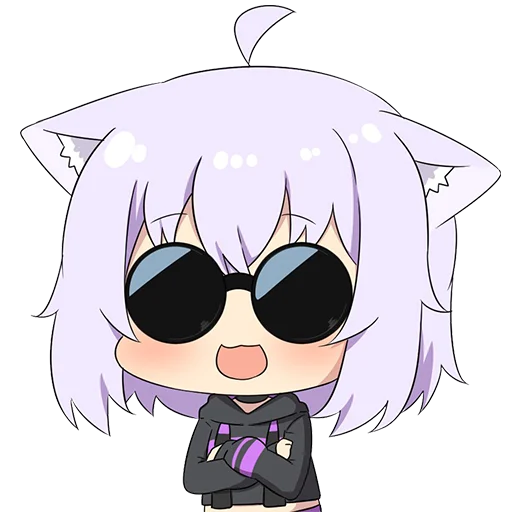😎 Стикер «Random Chibi» для Telegram