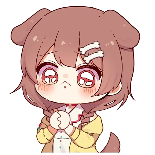 🥺 Стикер «Random Chibi» для Telegram