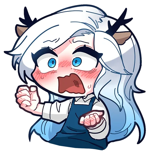 😳 Стикер «Random Chibi» для Telegram