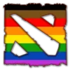 🏳️‍🌈 Эмодзи «For True Dota» для Telegram