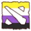 🏳️‍🌈 Эмодзи «For True Dota» для Telegram