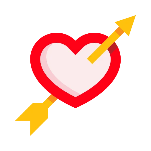 💘 Эмодзи «Красные буквы, любовные иконки» для Telegram