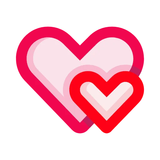 💕 Эмодзи «Красные буквы, любовные иконки» для Telegram