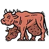 🐄 Эмодзи «Fallout Chat» для Telegram