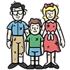 👨‍👩‍👦 Эмодзи «Fallout Chat» для Telegram