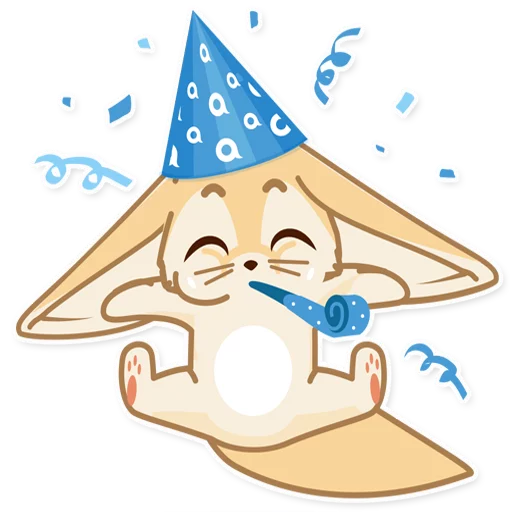 🎉 Стикер «Лисёнок Аск» для Telegram