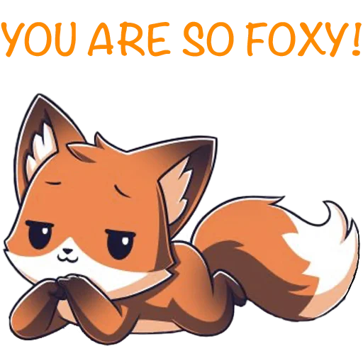 😏 Стикер «Fox Chat» для Telegram