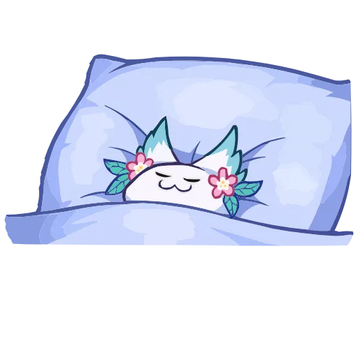 😴 Эмодзи «Лисий тандем Мари и Минто» для Telegram