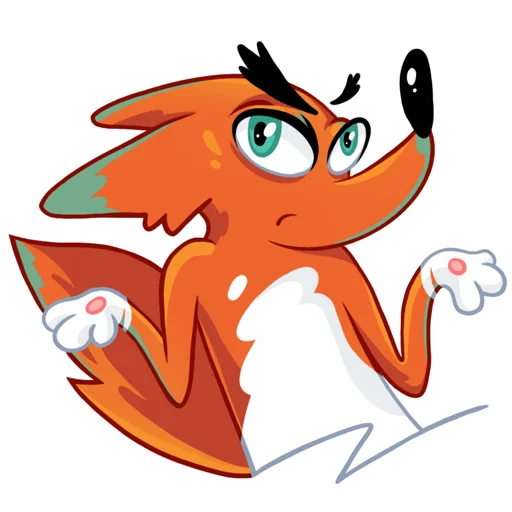 🤷‍♀️ Стикер «FOXDIZIGNER» для Telegram