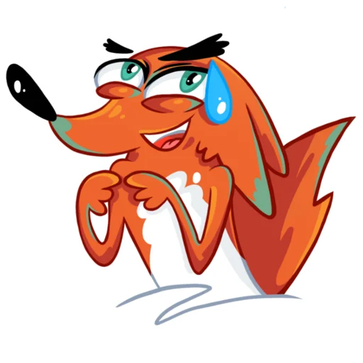 😅 Стикер «FOXDIZIGNER» для Telegram