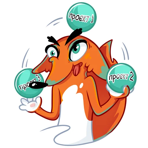 🤪 Стикер «FOXDIZIGNER» для Telegram