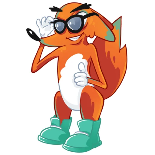 💩 Стикер «FOXDIZIGNER» для Telegram