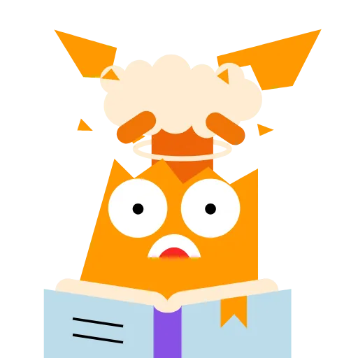 🤯 Стикер «Фоксфорд» для Telegram