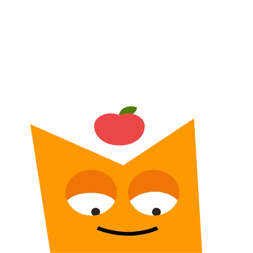 🍎 Стикер «Фоксфорд» для Telegram