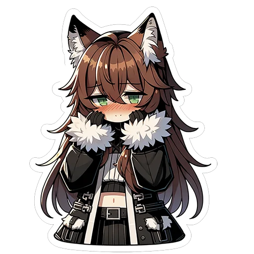 😳 Стикер «Fox Nika» для Telegram