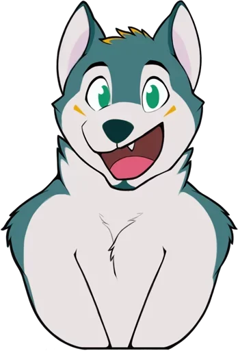 Стикерпак Foxsky для Telegram — скачать