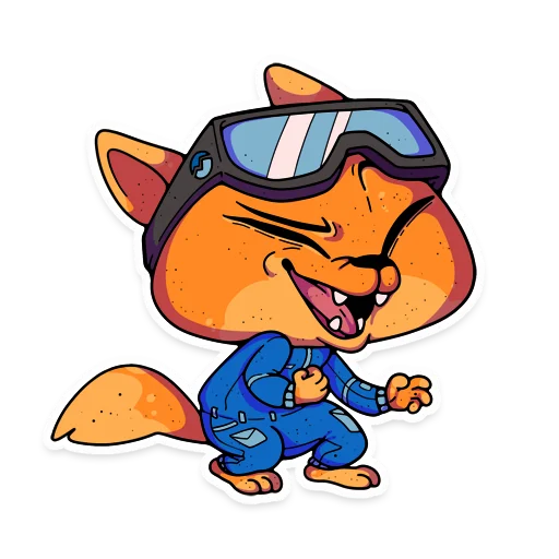 😀 Стикер «foxsok» для Telegram