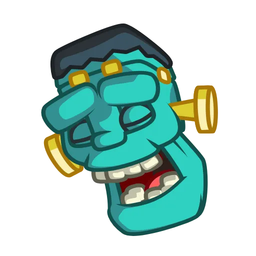 Стикерпак Frankenstein для Telegram — скачать