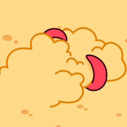 🏖 Эмодзи «Осьминог Фред» для Telegram