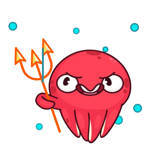 😈 Стикер «Фред» для Telegram