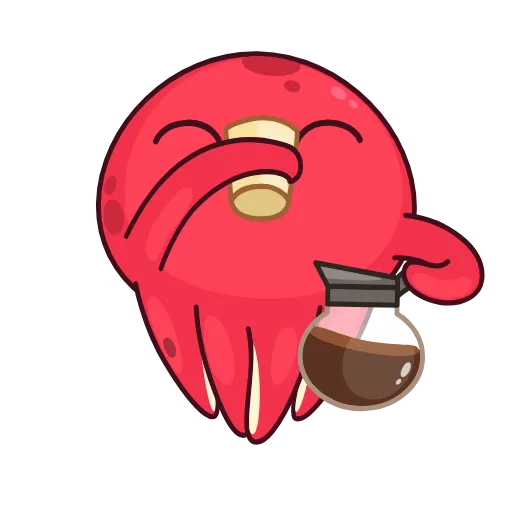 ☕️ Стикер «Фред» для Telegram