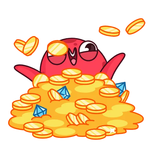 💰 Эмодзи «Фред» для Telegram