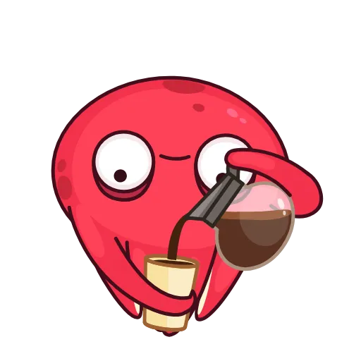 ☕️ Эмодзи «Фред» для Telegram
