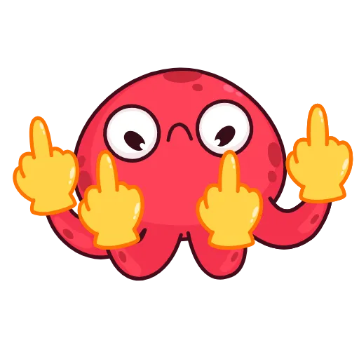 🖕 Эмодзи «Фред» для Telegram
