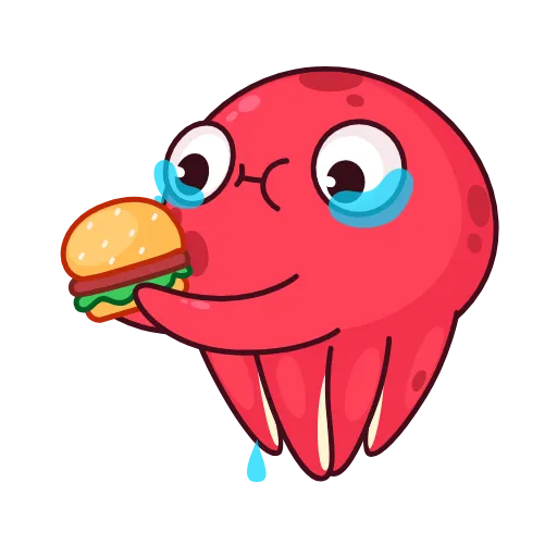 🍔 Эмодзи «Фред» для Telegram