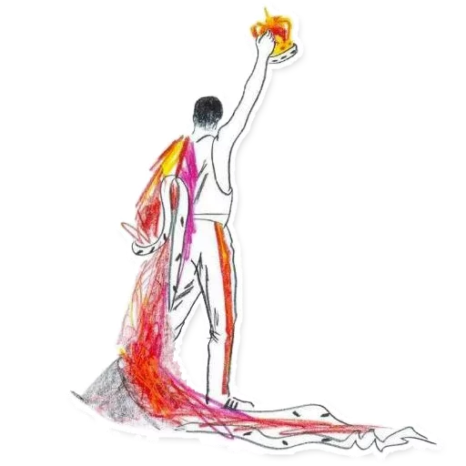 👆 Стикер «Freddie Mercury» для Telegram