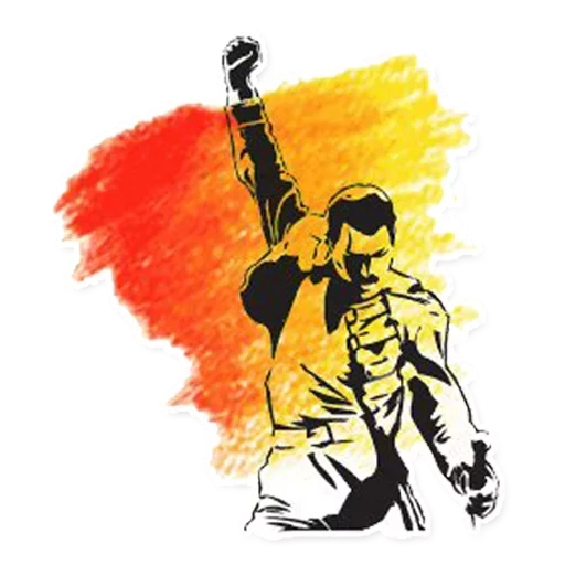 ✊ Стикер «Freddie Mercury» для Telegram