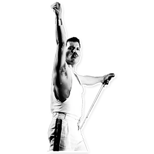 ✊ Стикер «Freddie Mercury» для Telegram