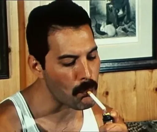 🚬 Стикер «Freddie Mercury» для Telegram