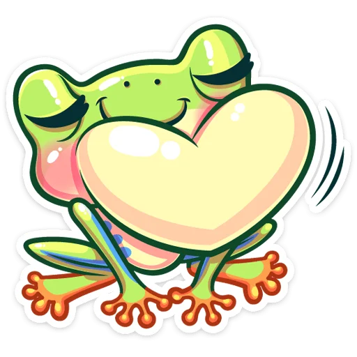 ❤️ Стикер «Фредди» для Telegram