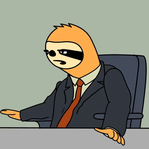 🤔 Стикер «Sloth» для Telegram