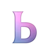 😋 Эмодзи «Фиолетово-розовый градиент» для Telegram