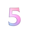 5️⃣ Эмодзи «Фиолетово-розовый градиент» для Telegram