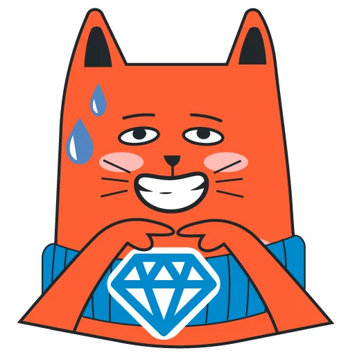 ☺️ Стикер «freecat» для Telegram