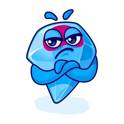☹️ Стикер «Free TON» для Telegram