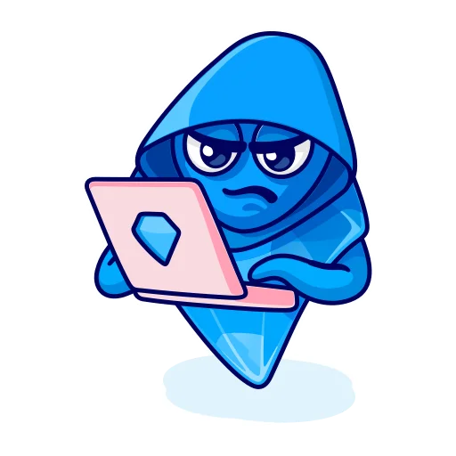 👨‍💻 Стикер «Free TON» для Telegram