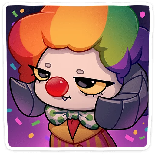 🤡 Стикер «Фриз» для Telegram